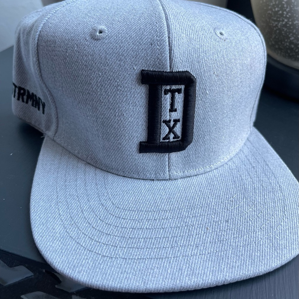 Gray Dallas TX ball cap. Brand new.